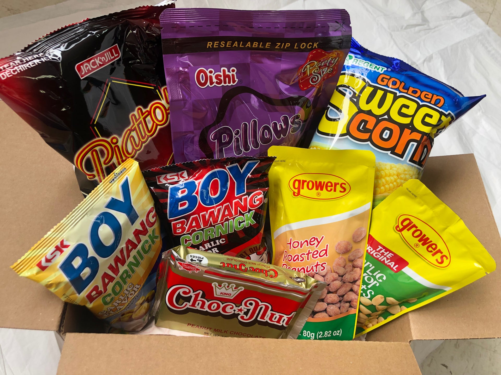 FILIPINO'S FAMOUS SNACK BOX (8 COUNT) – Mabuhay Filipino Market