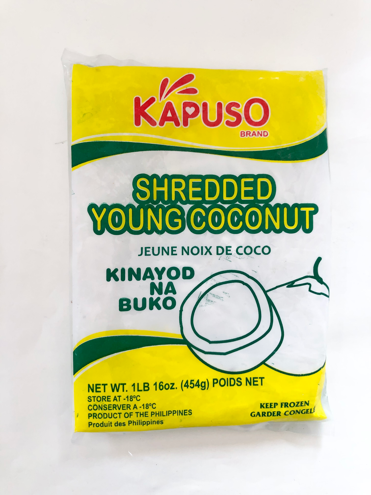 KAPUSO SHREDED YOUNG COCONUT